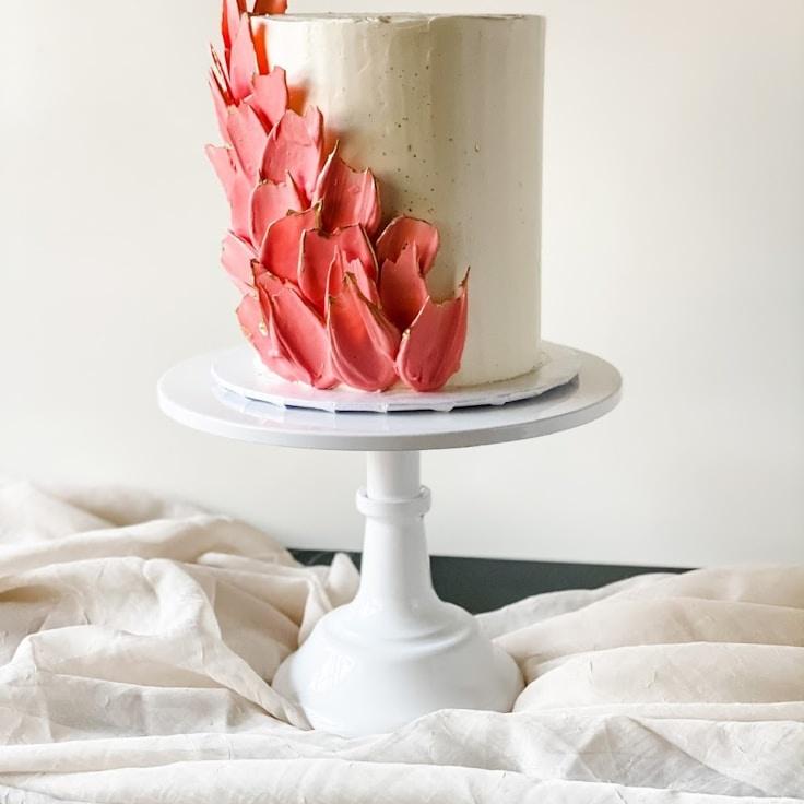 Berry Symphony and Creamy Serenade Cake
